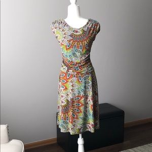 Chartreuse Career Dress.